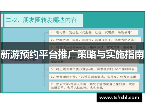 新游预约平台推广策略与实施指南